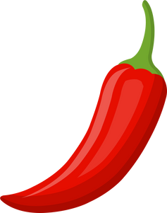 Red Chilli Pepper Icon